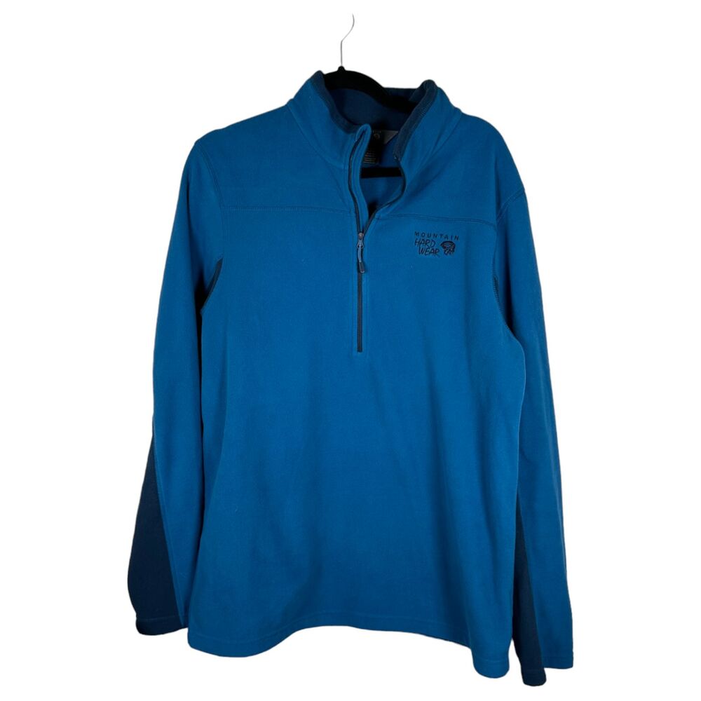 Mountain Hardwear Microchill 2.01 Zip T Fleece Blue Jacket Women's Size Large